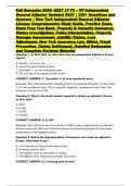 Fall Semester 2026&ndash;2027 17-70 &ndash; NY Independent General Adjuster Updated 2026 &vert; 190&plus; Questions and Answers &vert; New York Independent General Adjuster License Comprehensive Study Guide&comma; Practice Exam&comma; Exam Prep Test Bank&comma; Property & Casualty Insurance&comma; Claims 