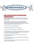 KREFT G202 EXAMS SCRIPT QUESTIONS AND ANSWERS SURE A&period;pdf