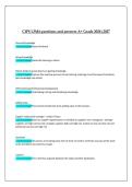 CIPS L3M4 Questions and Answers &vert; Level 3 Advanced Certificate in Procurement and Supply &vert; 2026&sol;2027 &vert; Complete Exam Preparation Study Guide A&plus; Grade