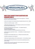 KREFT G202 CORRECT STUDY QUESTIONS AND ANSWERS SURE A&period;pdf