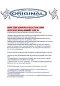 IOWA CORE MANUAL EVALUATION EXAM QUESTIONS AND ANSWERS SURE A&period;pdf