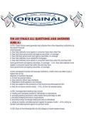 FIN 461 FINALS ALL QUESTIONS AND ANSWERS SURE A&period;pdf