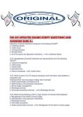 FIN 461 UPDATED EXAMS SCRIPT QUESTIONS AND ANSWERS SURE A&period;pdf