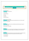 CIPS Level 4 Module 1 Questions and Answers &vert; Level 4 Diploma in Procurement and Supply &vert; 2026&sol;2027 &vert; Complete Exam Preparation Study Guide A&plus; Grade 