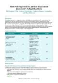 NHS Pathways Clinical Advisor Assessment &ndash; NHS England &sol; NHS Pathways &ndash; 2026&sol;2027 Edition &ndash; Questions and Answers for Registered Nurses&comma; Paramedics&comma; and Clinical Advisors