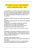 PCB 3023 EXAM 3 QUESTIONS &NewLine;AND ANSWERS 2026 - 2027