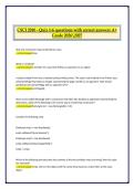 CSCI 2010 &ndash; Quiz 1&ndash;6 Questions with Correct Answers &vert; 2026&sol;2027 &vert; Complete Quiz Preparation Study Guide A&plus; Grade 