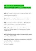 SSI FINAL STUDY GUIDE 2026&NewLine;COMPLETE QUESTIONS AND ANSWERS&period;