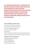 CS 111 MIDTERM EXAM MASTERY GUIDE &ndash; 200 VERIFIED PRACTICE QUESTIONS SPANNING CORE COMPUTER SCIENCE CONCEPTS&comma; JAVA SYNTAX AND SEMANTICS&comma; IDE USAGE&comma; COMPILATION &lpar;SOURCE&sol;BYTE&sol;EXECUTABLE CODE&rpar;&comma; PRIMITIVE TYPES & IDENTIFIERS&comma; OPERATORS &lpar;INCREMENT&sol;DECREMENT&rpar;&comma; C