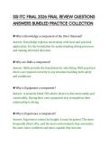 SSI ITC FINAL 2026 FINAL REVIEW QUESTIONS&NewLine;ANSWERS BUNDLED PRACTICE COLLECTION