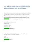 FCTC MATH TEST &lpar;Latest 2026 &sol; 2027 Update&rpar; Questions and Verified Answers &vert; 100&percnt; Correct &vert; Grade A&plus;