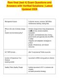 Rsm final &lpar;test 4&rpar; Exam Questions and&NewLine;Answers with Verified Solutions &vert; Latest&NewLine;Updated 2026