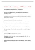 CIS 325 Volume 2 Chapters 1-5 Midterm Exam &vert; UPDATED Questions with 100&percnt; Correct Answers