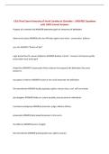 CJUS Final Exam University of North Carolina at Charlotte &vert; UPDATED Questions with 100&percnt; Correct Answers