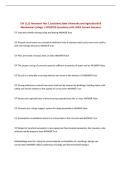 CM 1112 Heumann Test 1 Louisiana State University and Agricultural &&NewLine;Mechanical College &vert; UPDATED Questions with 100&percnt; Correct Answers&NewLine;