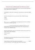CM 2113 Final Exam &vert; UPDATED Questions with 100&percnt; Correct Answers&NewLine;