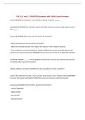 CM 3111 test 3 &vert; UPDATED Questions with 100&percnt; Correct Answers&NewLine;