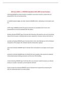 BUNDLE FOR CM 3111 EXAMS with UPDATED Questions and  100&percnt; Verified Answers
