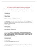 CM 3111 EXAM &vert; UPDATED Questions with 100&percnt; Correct Answers&NewLine;