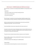 CM 3111 Exam 1 &vert; UPDATED Questions with 100&percnt; Correct Answers&NewLine;