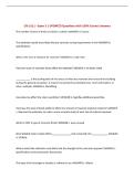 CM 3111 - Exam 3 &vert; UPDATED Questions with 100&percnt; Correct Answers&NewLine;