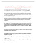 CM 3111 Module 1 Prof&period; Heumann - Quiz 1 &vert; UPDATED Questions with 100&percnt;&NewLine;Correct Answers