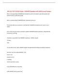 CM 3111 TEST 3 STUDY Guide &vert; UPDATED Questions with 100&percnt; Correct Answers&NewLine;