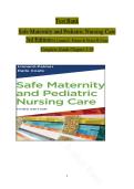 Safe Maternity and Pediatric Nursing Care&comma; 3rd Edition - Q&A Guide&NewLine;&NewLine;