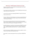 CMN 552 Exam &vert; UPDATED Questions with 100&percnt; Correct Answers&NewLine;