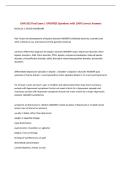 CMN 552 Final Exam &vert; UPDATED Questions with 100&percnt; Correct Answers&NewLine;