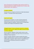 SOCIAL PSYCHOLOGY 379 ATHABASCA FINAL REVIEW CHAPTER 1-6 &NewLine;EXAM QUESTIONS WITH CORRECT ANSWERS PASS THE EXAM&comma; 100&percnt; &NewLine;VERIFIED &lpar;2026 &sol; 2027&rpar; GRADED A&plus;