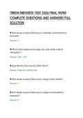 7BREW BREWISTA TEST 2026 FINAL PAPER&NewLine;COMPLETE QUESTIONS AND ANSWERS FULL&NewLine;SOLUTION&NewLine;
