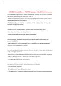 CMN 552 Module 5 Exam &vert; UPDATED Questions with 100&percnt; Correct Answers&NewLine;