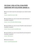 155 EXAM 3 2026 ACTUAL EXAM PAPER&NewLine;QUESTIONS WITH SOLUTIONS GRADED A&plus;