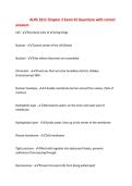 ALHS 1011 Chapter 3 Exam &num;1 Questions with correct&NewLine;answers&NewLine;