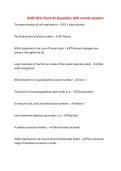 ALHS 1011 Exam &num;1 Questions with correct answers