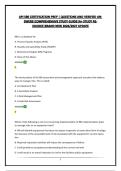 API 580 CERTIFICATION PREP &vert; QUESTIONS AND VERIFIED ANSWERS&vert;COMPREHENSIVE STUDY GUIDE&vert;A&plus; STUDY RESOURCE&vert;BRAND NEW 2026&sol;2027 UPDATE