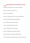 ALHS 1011 Midterm Exam &num;1 Questions with correct&NewLine;answers
