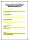 API 580 CERTIFICATION TEST&vert; QUESTIONS AND VERIFIED ANSWERS&vert;COMPREHENSIVE STUDY GUIDE&vert;A&plus; STUDY RESOURCE&vert;BRAND NEW 2026&sol;2027 UPDATE