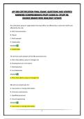 API 580 CERTIFICATION BUNDLE &vert; QUESTIONS AND VERIFIED ANSWERS&vert;COMPREHENSIVE STUDY GUIDE&vert;A&plus; STUDY RESOURCE&vert;BRAND NEW 2026&sol;2027 UPDATE