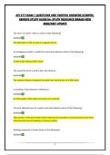 API 577 EXAM &vert; QUESTIONS AND VERIFIED ANSWERS&vert;COMPREHENSIVE STUDY GUIDE&vert;A&plus; STUDY RESOURCE&vert;BRAND NEW 2026&sol;2027 UPDATE