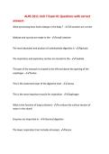 ALHS 1011 Unit 7 Exam &num;1 Questions with correct&NewLine;answers