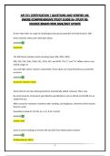 API 571 CERTIFICATION &vert; QUESTIONS AND VERIFIED ANSWERS&vert;COMPREHENSIVE STUDY GUIDE&vert;A&plus; STUDY RESOURCE&vert;BRAND NEW 2026&sol;2027 UPDATE