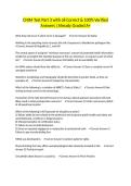 CNIM Test Part 3 with all Correct & 100&percnt; Verified Answers &vert;Already Graded A&plus;