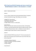 MDC4 Final Exam 2026&sol;2027 Questions and Answers Actual Exam &vert; Detailed Rationales &vert; Graded A&plus; &vert; Pass Guaranteed &ndash; A&plus; Graded