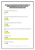 EMT-B CERTIFICATION EXAM BUNDLE &vert;QUESTIONS AND VERIFIED ANSWERS&vert;COMPREHENSIVE STUDY GUIDE&vert;A&plus; STUDY RESOURCE&vert;BRAND NEW 2026&sol;2027 UPDATE