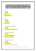 ASCP TECHNOLOGIST IN MOLECULAR BIOLOGY BOARD EXAM &vert;QUESTIONS AND VERIFIED ANSWERS&vert;COMPREHENSIVE STUDY GUIDE&vert;A&plus; STUDY RESOURCE&vert;BRAND NEW 2026&sol;2027 UPDATE