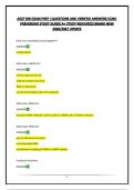 ASCP MB EXAM PREP &vert;QUESTIONS AND VERIFIED ANSWERS&vert;COMPREHENSIVE STUDY GUIDE&vert;A&plus; STUDY RESOURCE&vert;BRAND NEW 2026&sol;2027 UPDATE