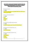 ASCP MB TEST -MOLECULAR TECHNIQUES &vert;QUESTIONS AND VERIFIED ANSWERS&vert;COMPREHENSIVE STUDY GUIDE&vert;A&plus; STUDY RESOURCE&vert;BRAND NEW 2026&sol;2027 UPDATE