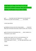 SUBURBAN FIRE TACTICS ACTUAL&NewLine;CERTIFICATION PAPER 2026 QUESTIONS&NewLine;WITH ANSWERS FULL SOLUTION&period;